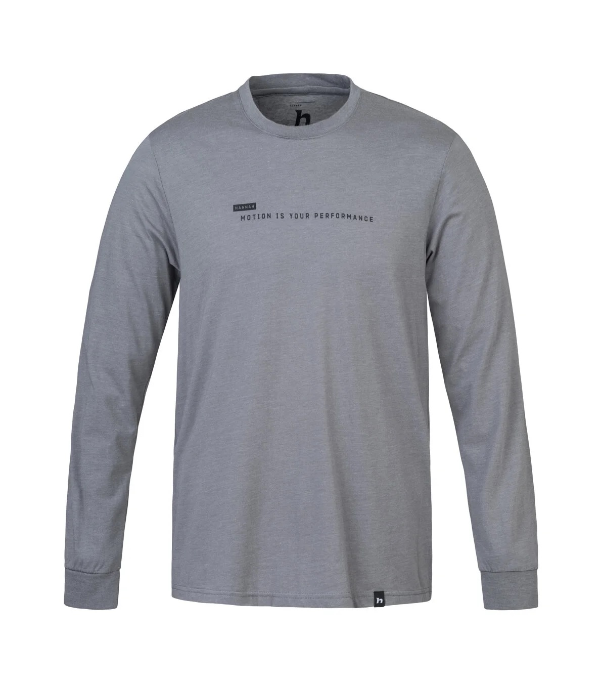 Hannah KIRK steel gray Velikost: L pánské tričko - dlouhý rukáv