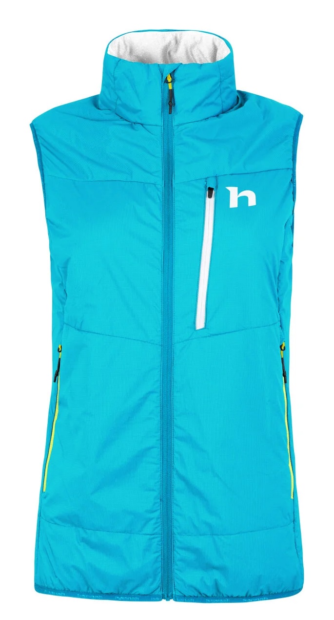 Hannah NAVA VEST scuba blue/enamel blue Velikost: 42 dámská vesta