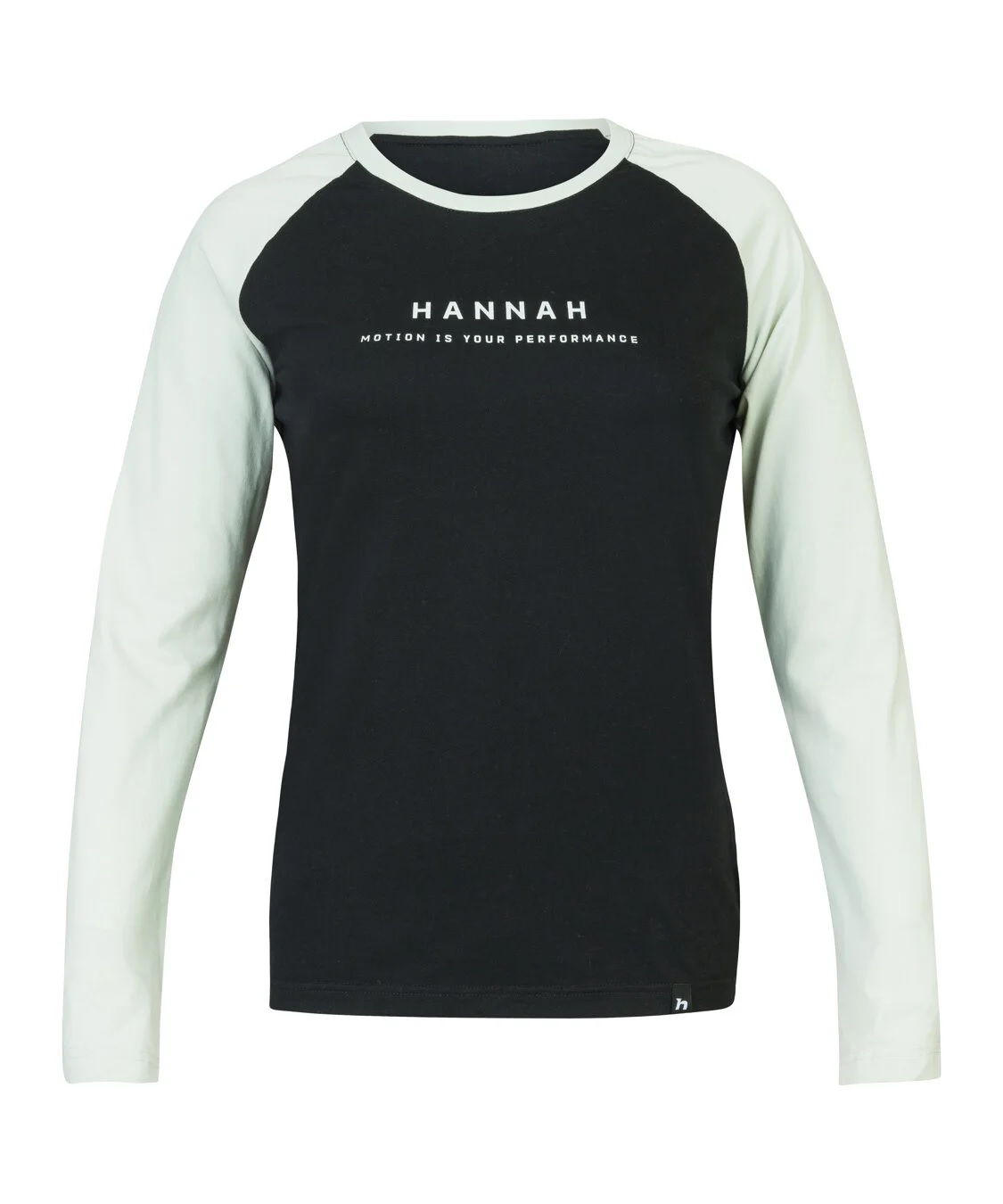 Hannah PRIM anthracite/dawn blue Velikost: 40 dámské tričko - dlouhý rukáv