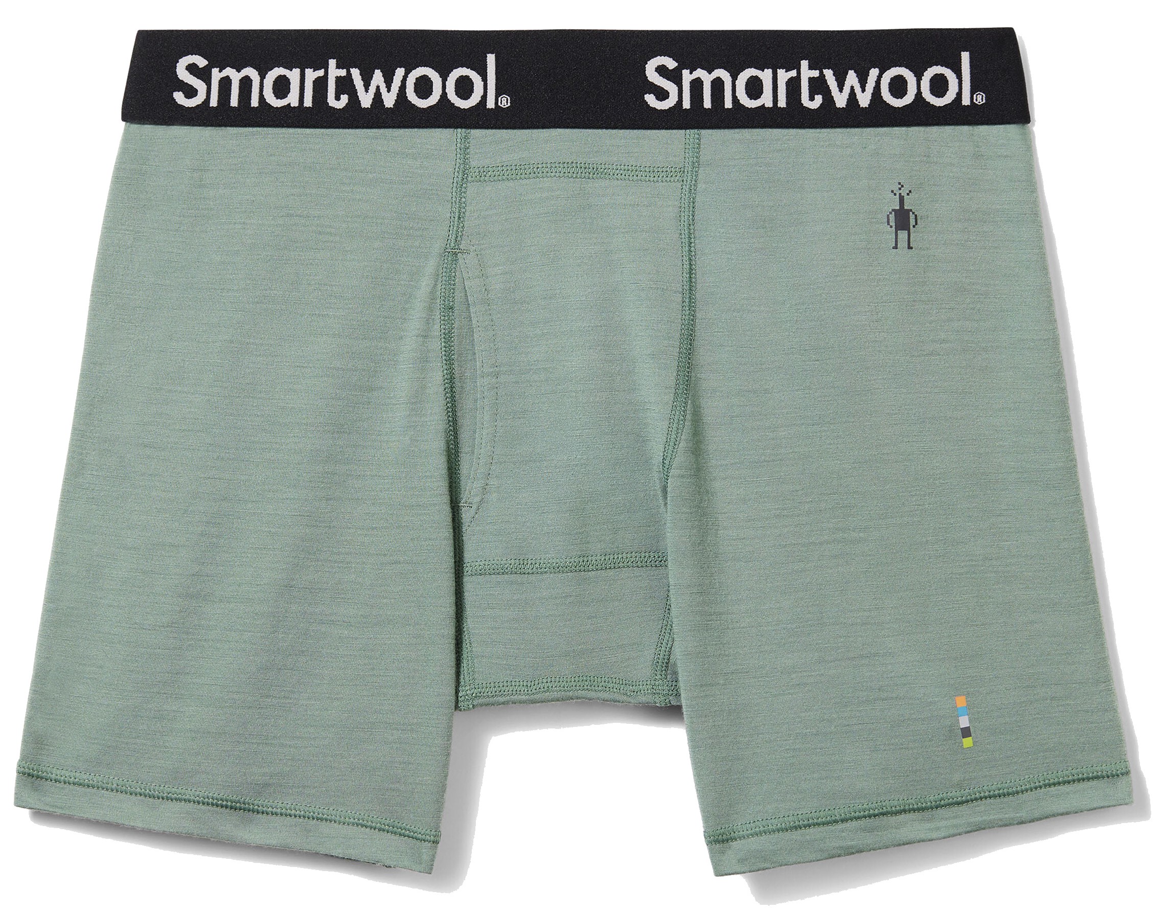 Smartwool M MERINO BOXER BRIEF BOXED sage Velikost: L spodní prádlo