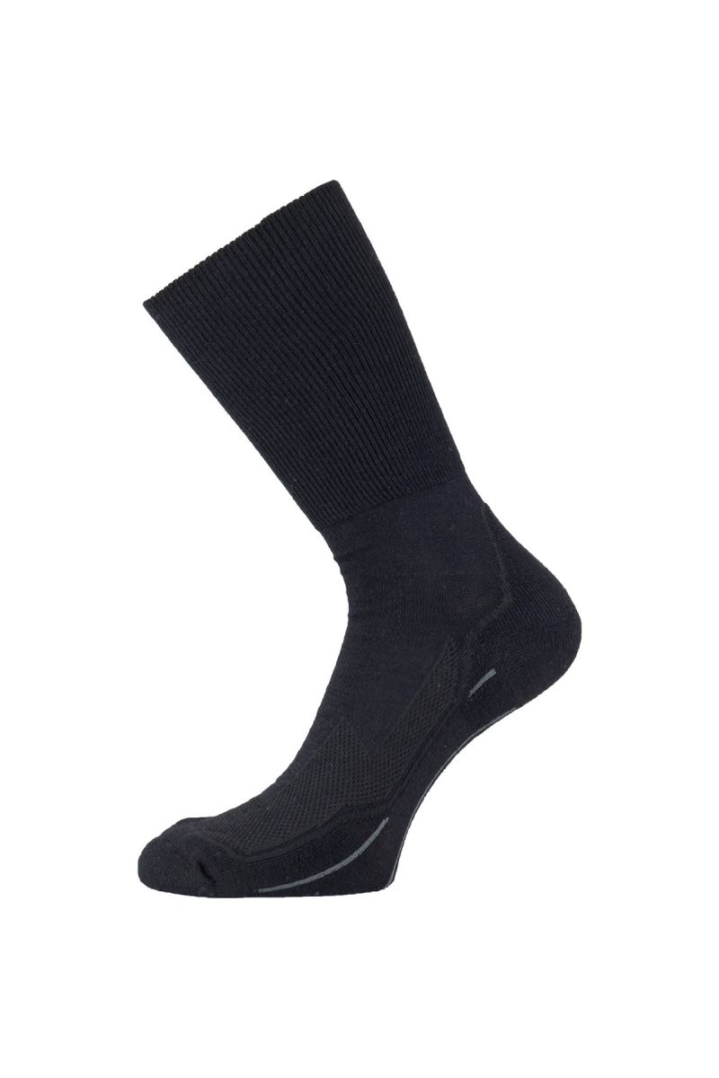 Lasting merino ponožky WHK černé Velikost: (42-45) L