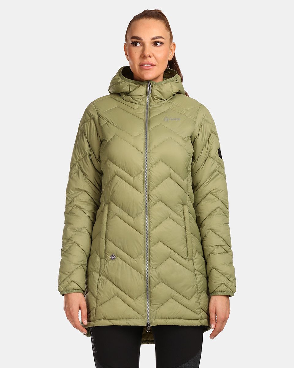Kilpi LEILA-W Zelená Velikost: 38 dámský kabát