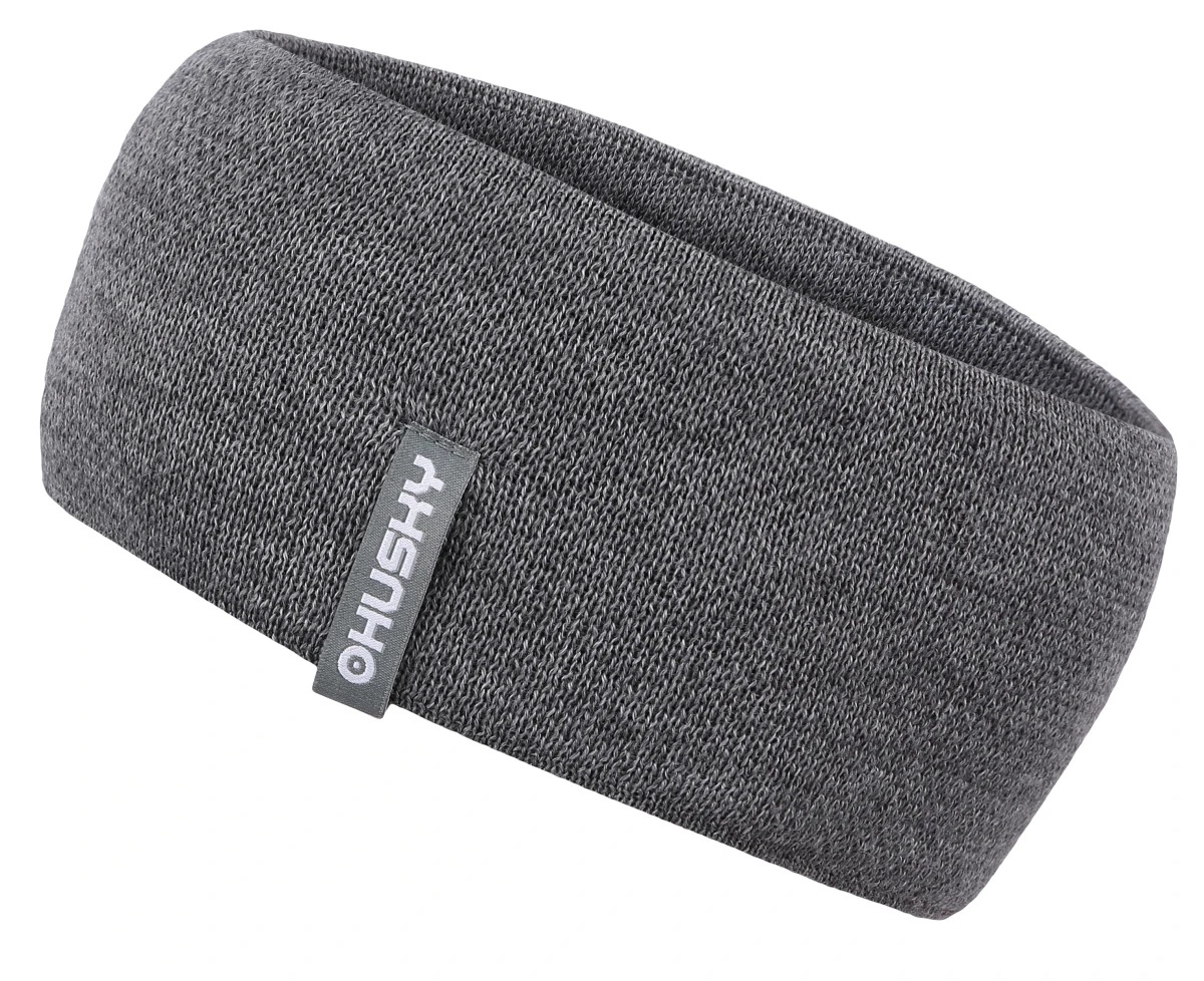 E-shop Husky Pánská merino čelenka Merband 1 grey