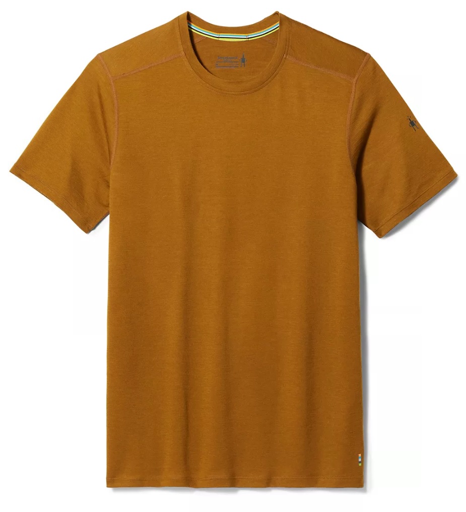 Smartwool MERINO SHORT SLEEVE TEE fox brown Velikost: L tričko