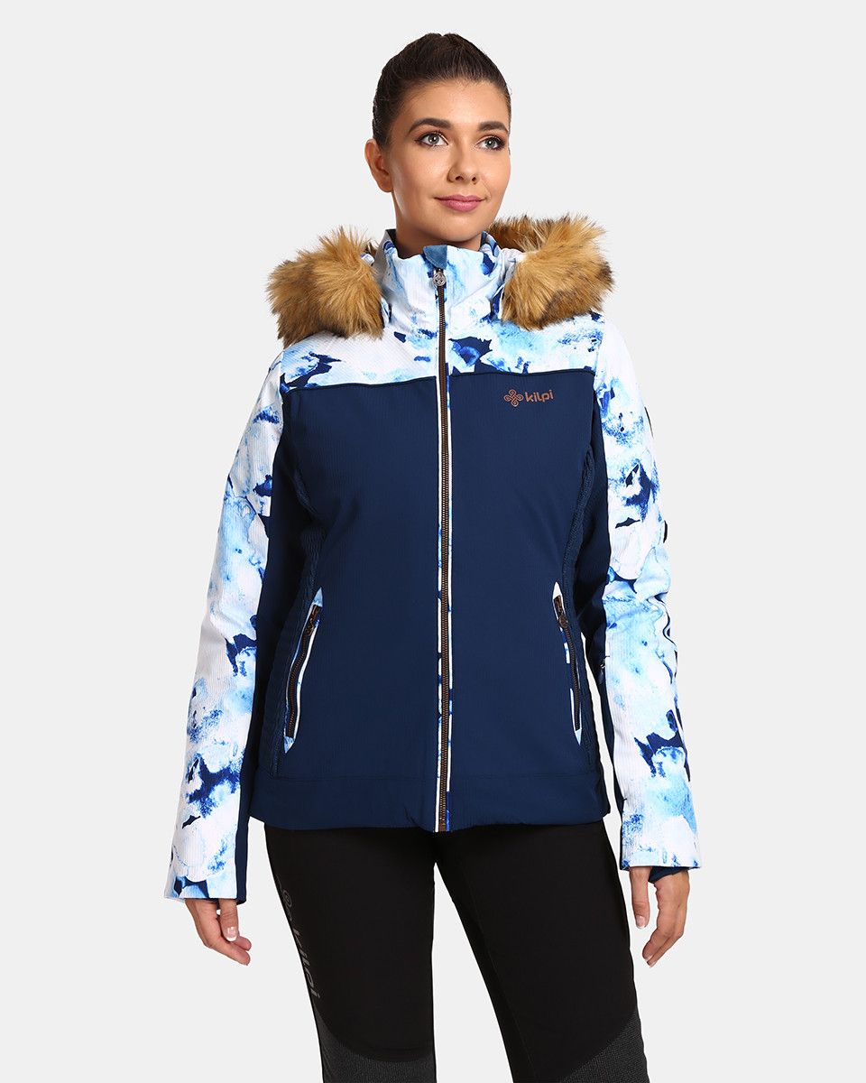 Kilpi LENA-W Tmavě modrá Velikost: 38 dámská lyžařská bunda