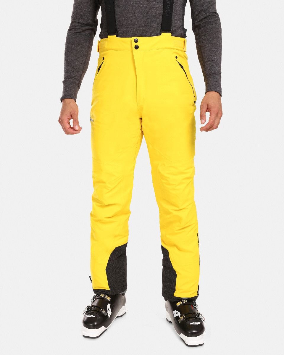 Kilpi METHONE-M Žlutá Velikost: L short pánské lyžařské kalhoty