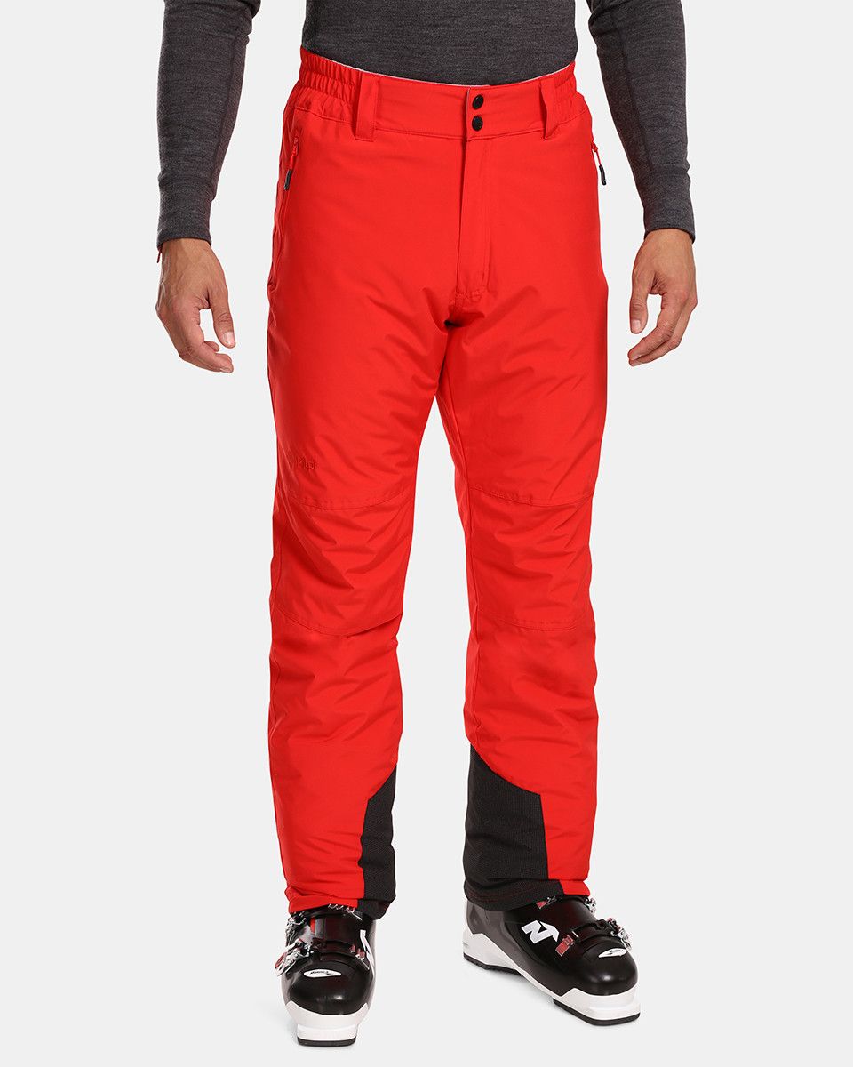 Kilpi GABONE-M Červená Velikost: L pánské lyžařské kalhoty