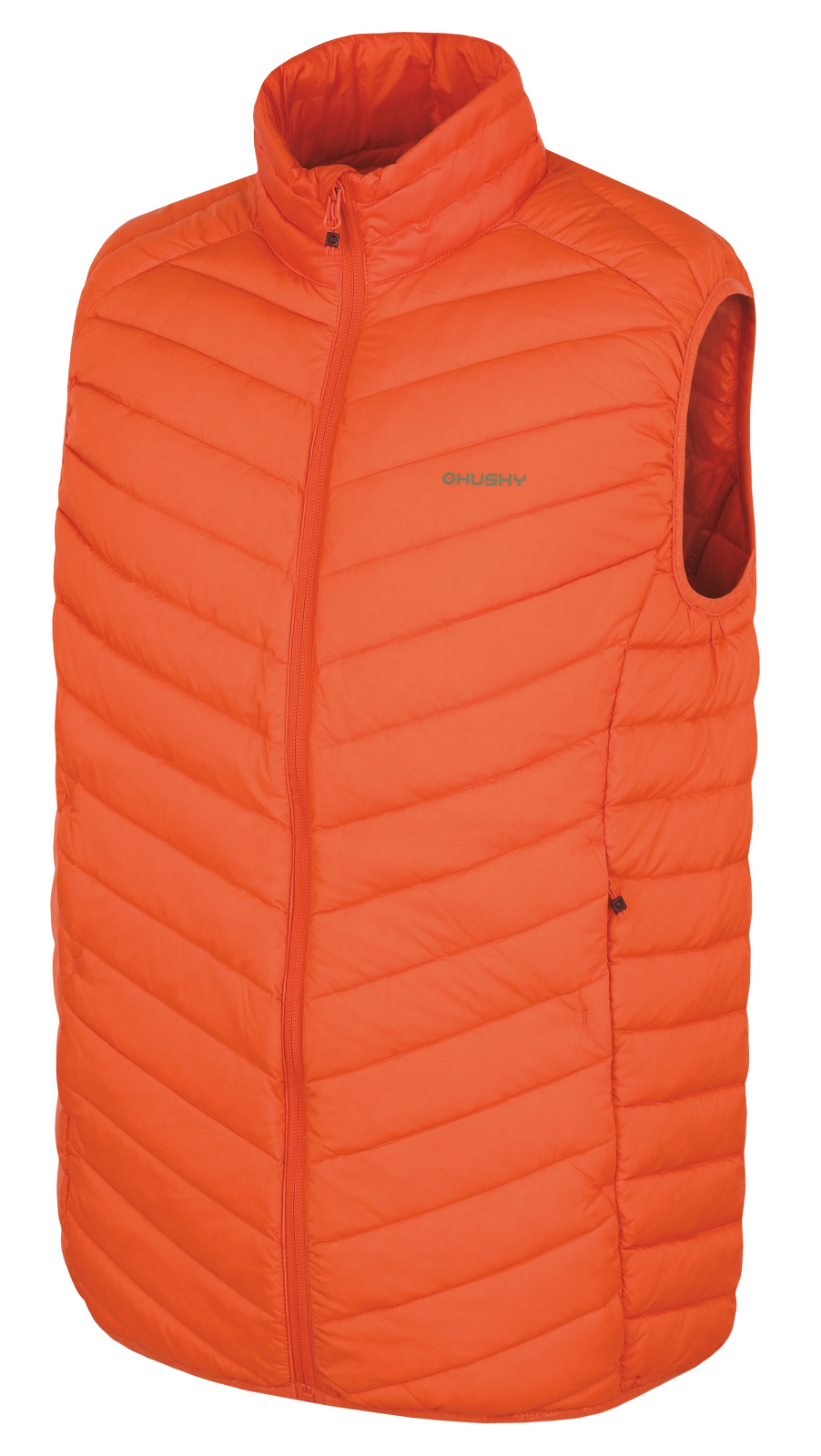 Husky Pánská péřová vesta Dresles M orange Velikost: L pánská vesta