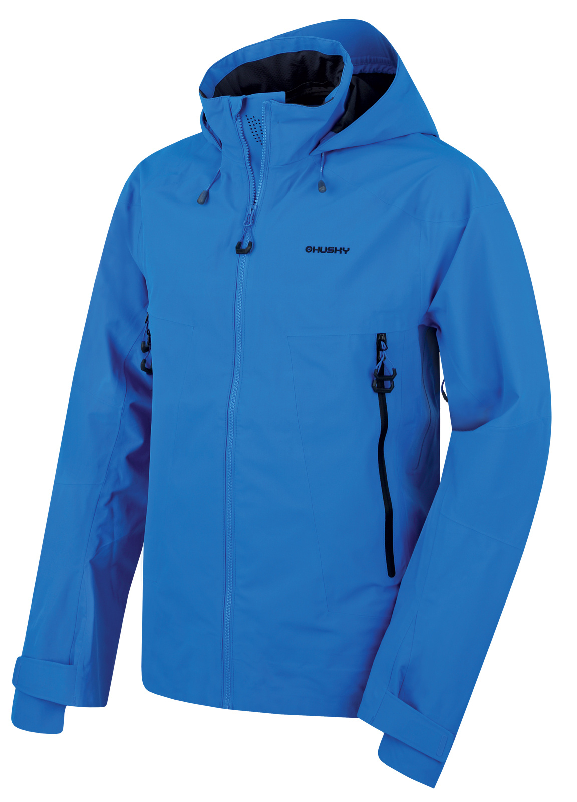 Husky Pánská outdoor bunda Nakron M neon blue Velikost: M pánská bunda