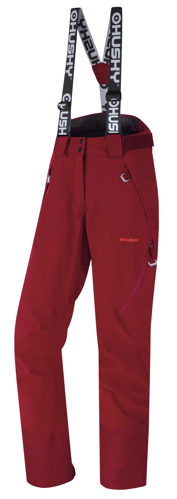 Husky Dámské lyžařské kalhoty Mitaly L bordo Velikost: XL dámské kalhot