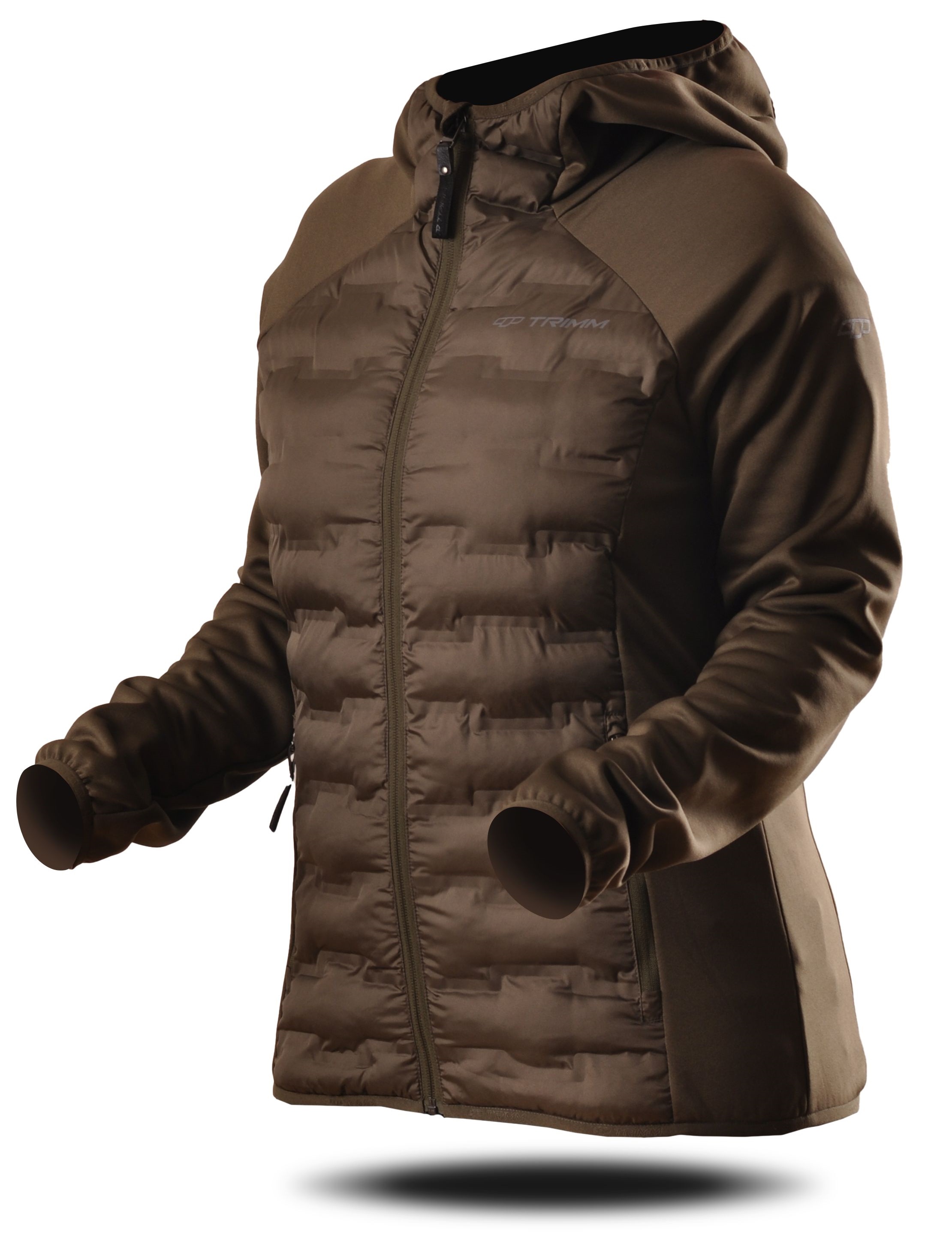 Trimm ERVI LADY dark khaki/khaki Velikost: XL dámská bunda