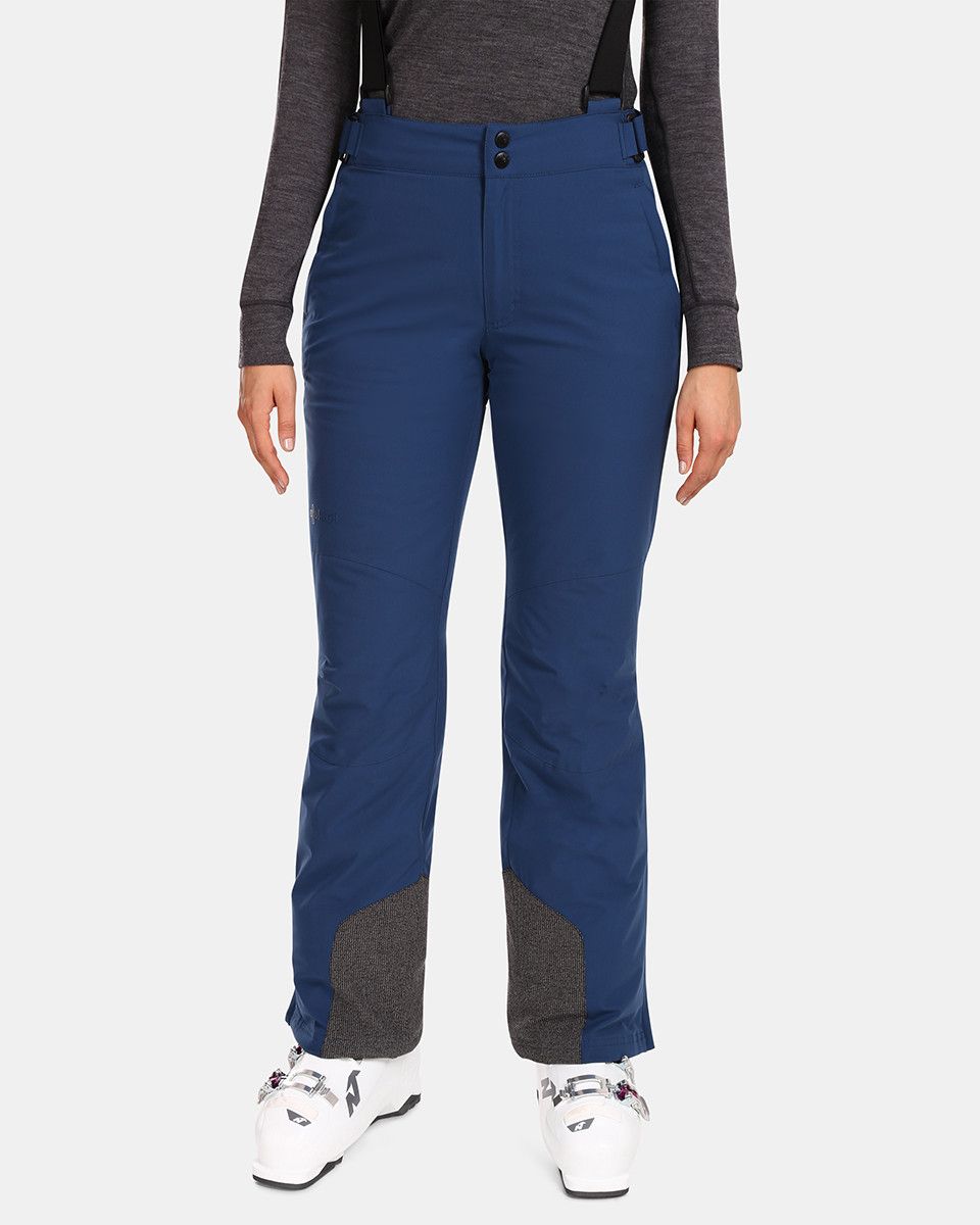Kilpi ELARE-W Tmavě modrá Velikost: 42 short dámské kalhoty