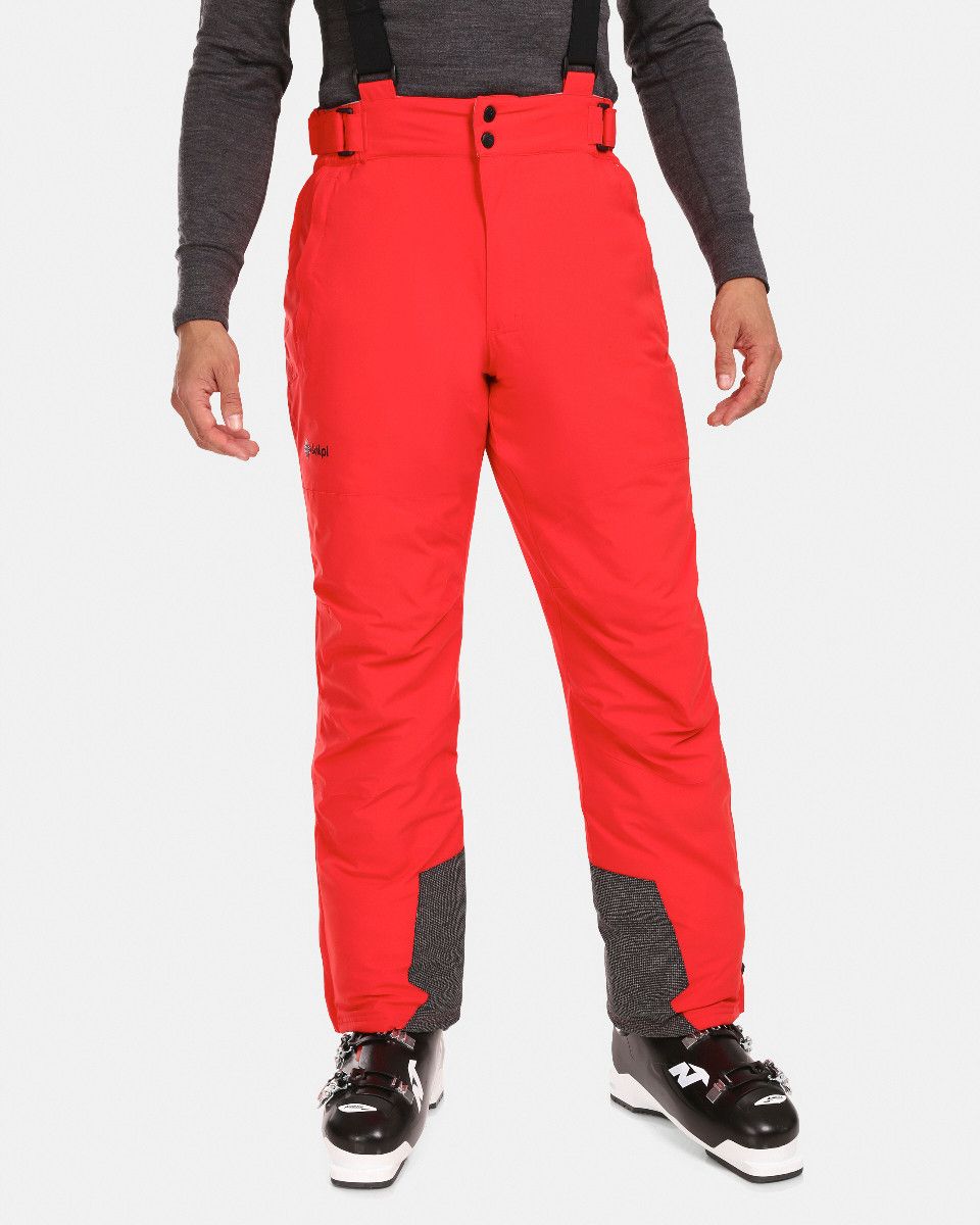 Kilpi MIMAS-M Červená Velikost: L short pánské lyžařské kalhoty