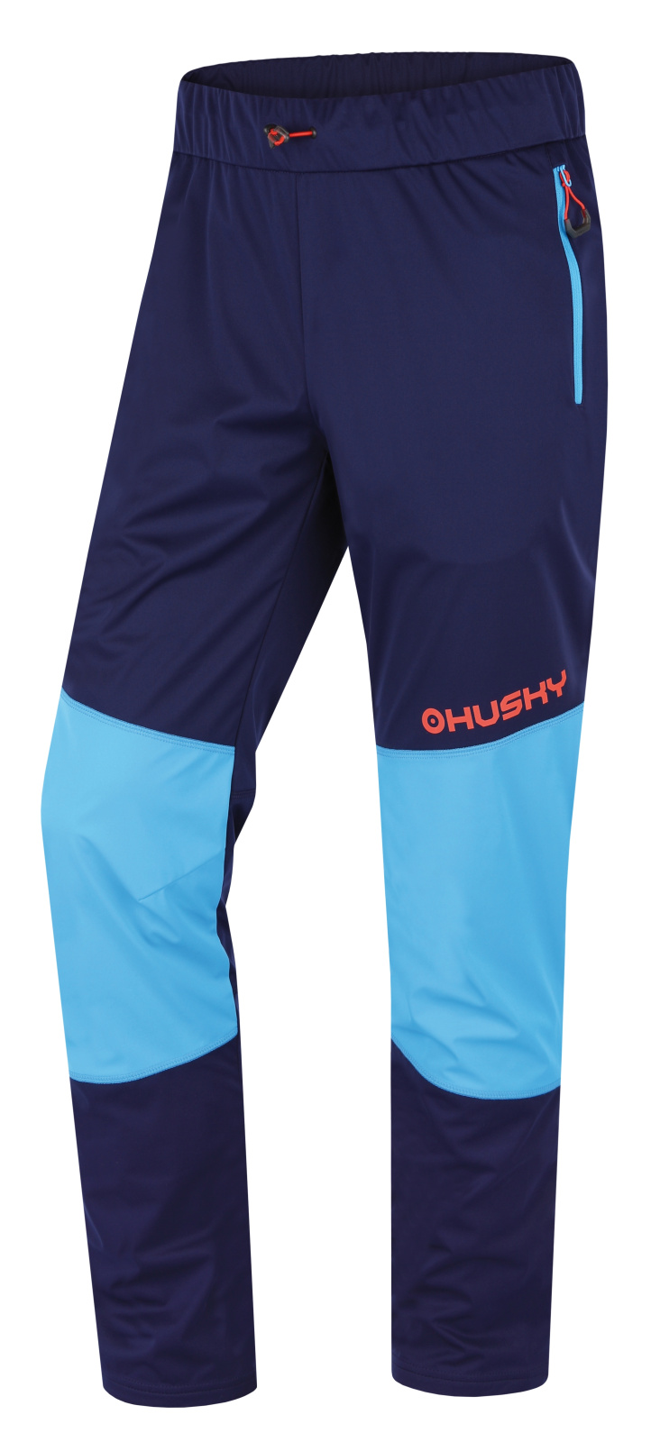 Husky Pánské softshellové kalhoty Kala M blue Velikost: XXXL pánské kalhoty