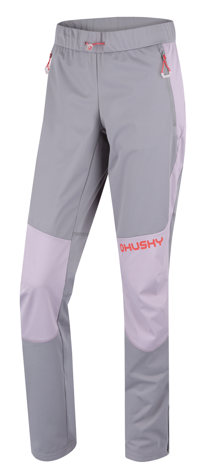 Husky Dámské softshellové kalhoty Kala L purple/grey Velikost: XS dámské kalhoty