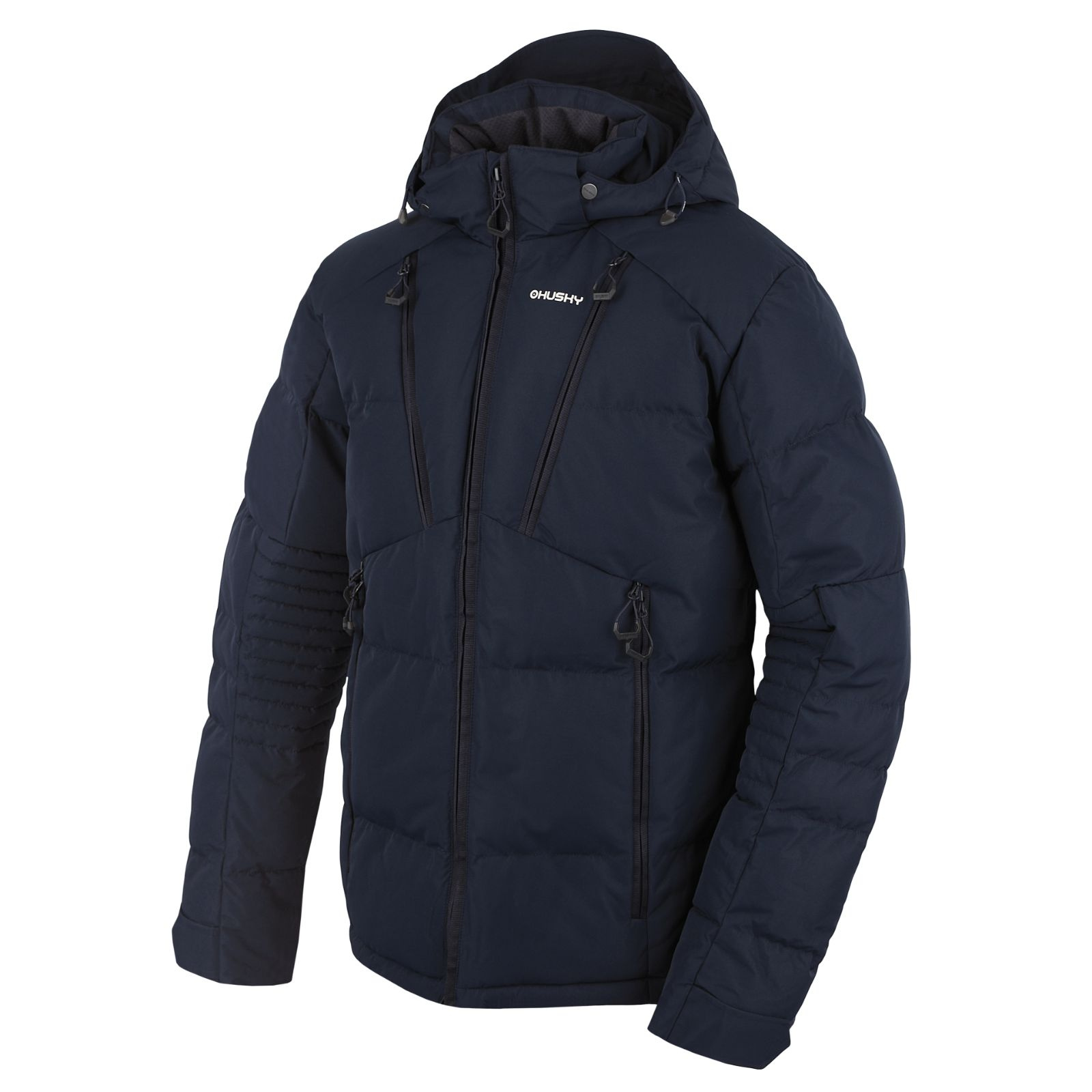 E-shop Husky Pánská plněná zimní bunda Norel M dark blue