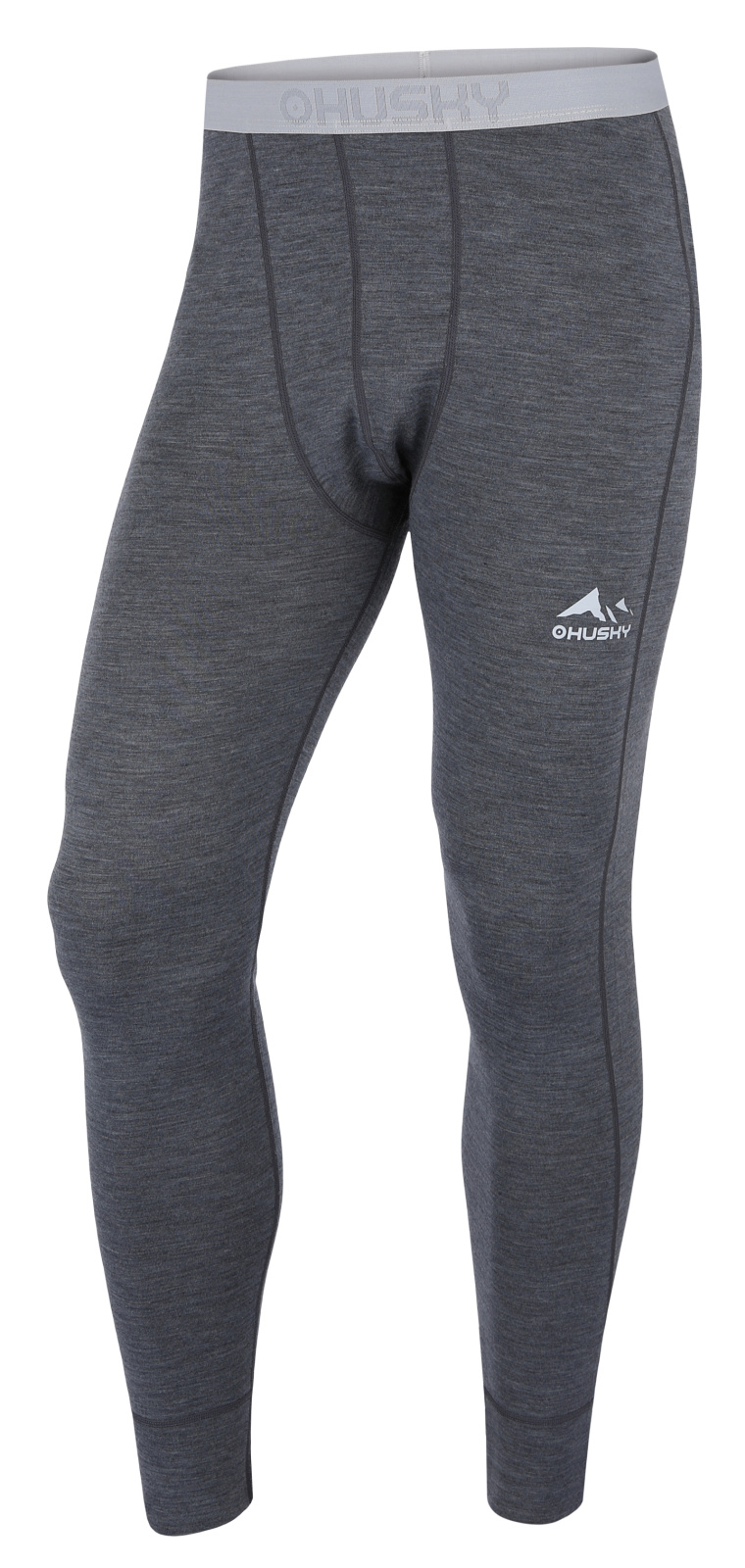 E-shop Husky Merino termoprádlo Merea M dark grey/light grey