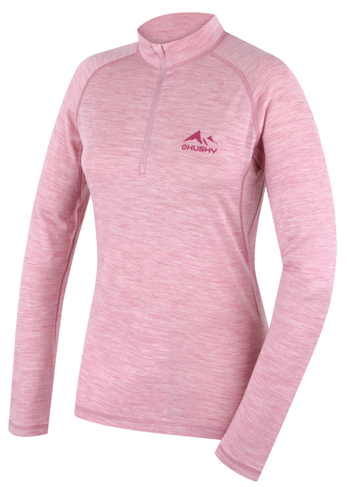 Husky Merino termoprádlo Merow Zip L faded pink Velikost: XL spodní prádlo