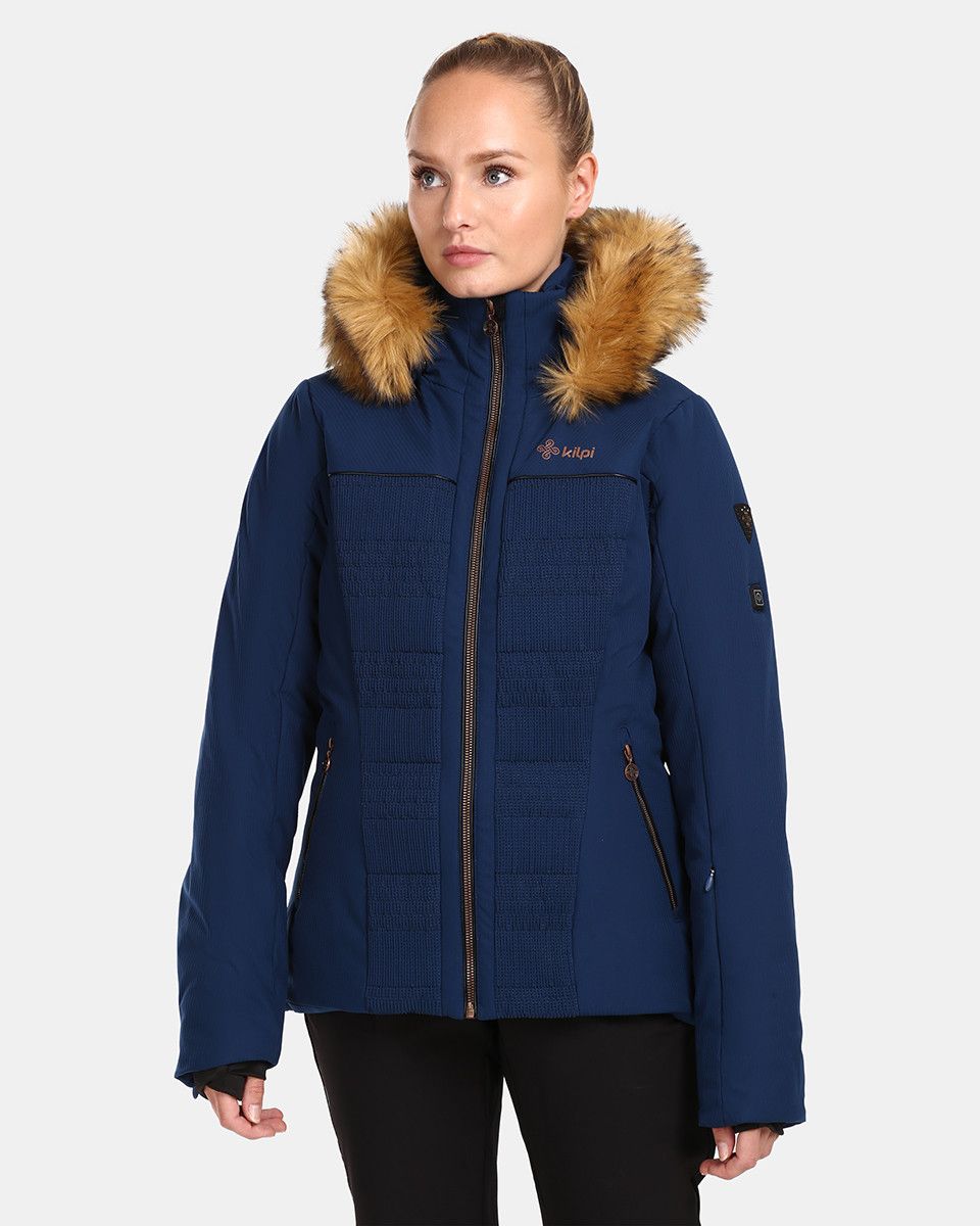 Kilpi EMILIN-W Tmavě modrá Velikost: 36 dámská lyžařská bunda