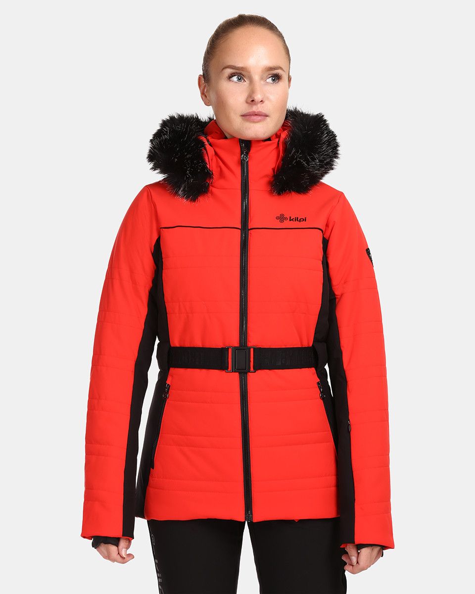 Kilpi CARRIE-W Červená Velikost: 42 dámská lyžařská bunda