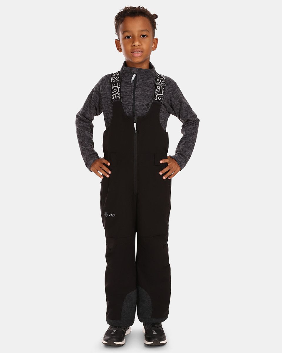 Kilpi HARLIE-J Černá Velikost: 110 dětské lyžařské kalhoty