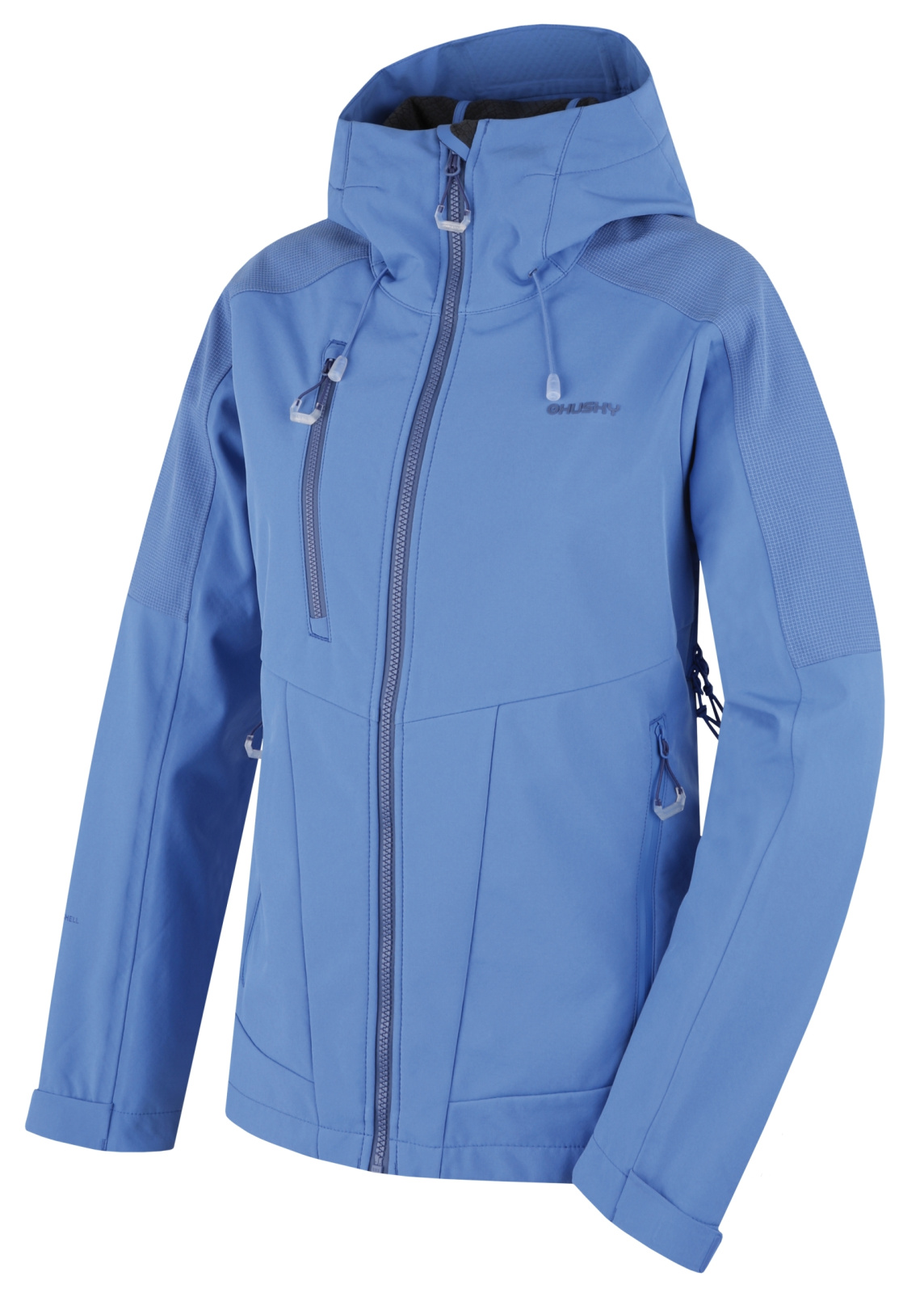 Husky Dámská softshell bunda Sevan L blue Velikost: XL - plus dámská bunda