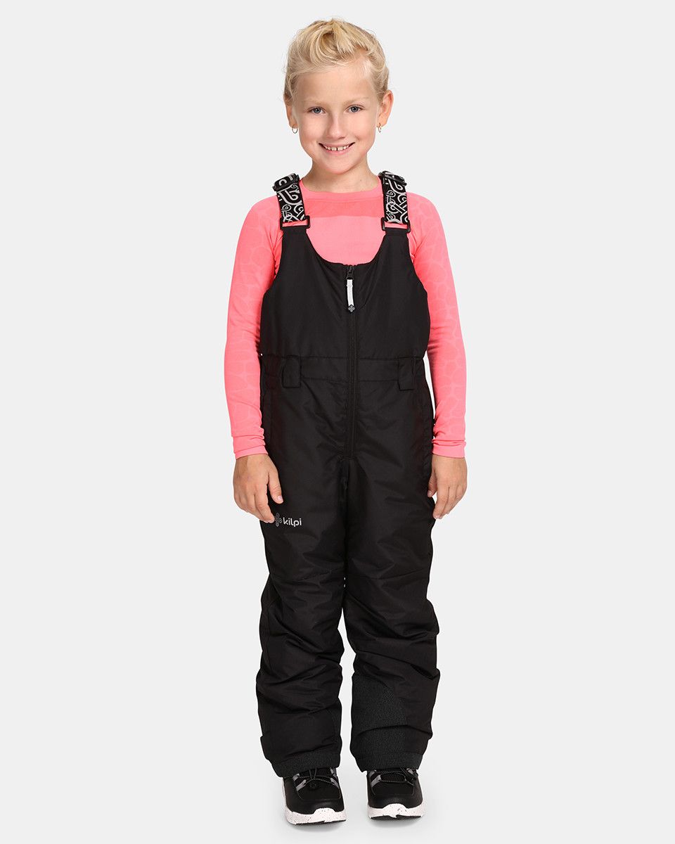 Kilpi DARYL-J Černá Velikost: 122 dětské lyžařské kalhoty