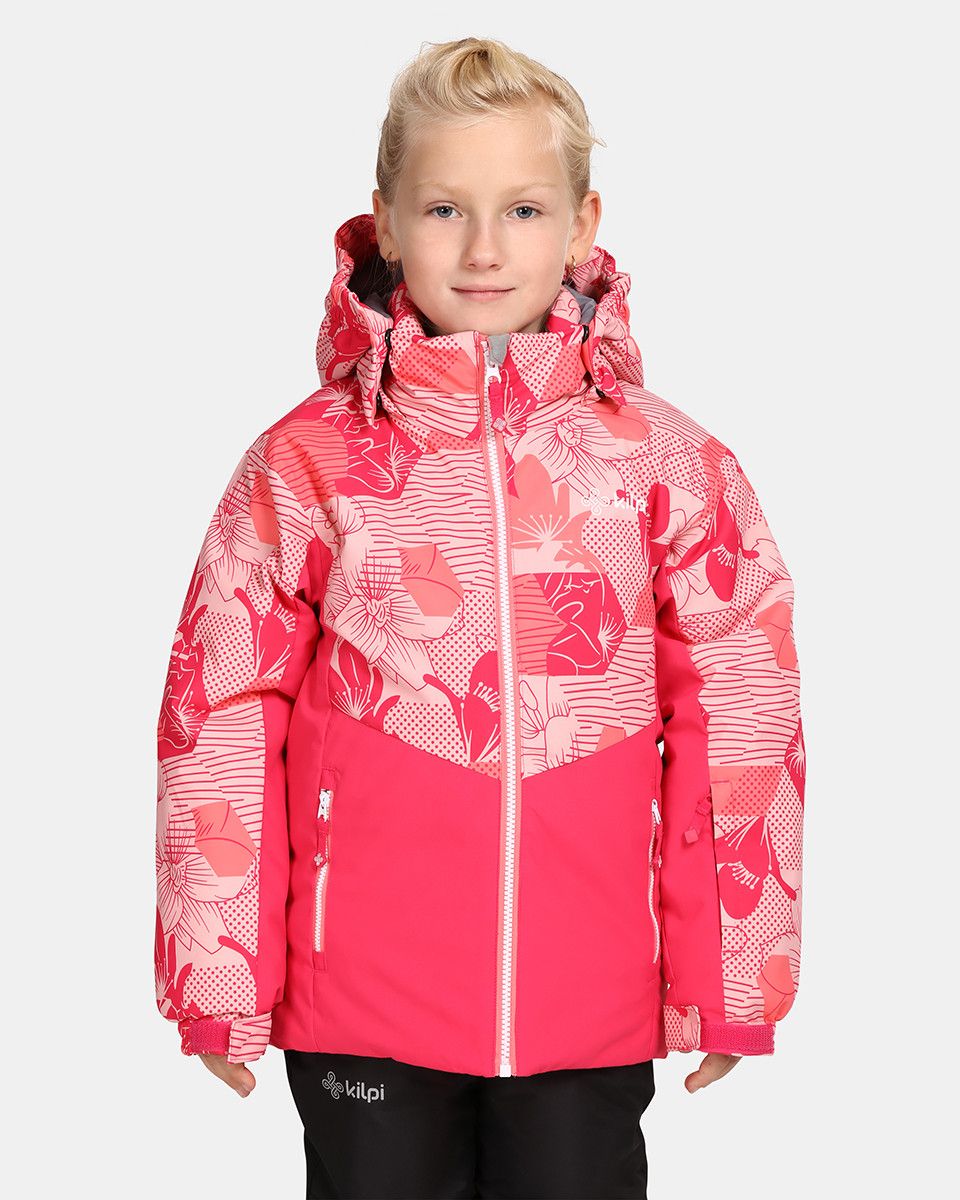Kilpi SAMARA-JG Růžová Velikost: 122 dívčí lyžařská bunda