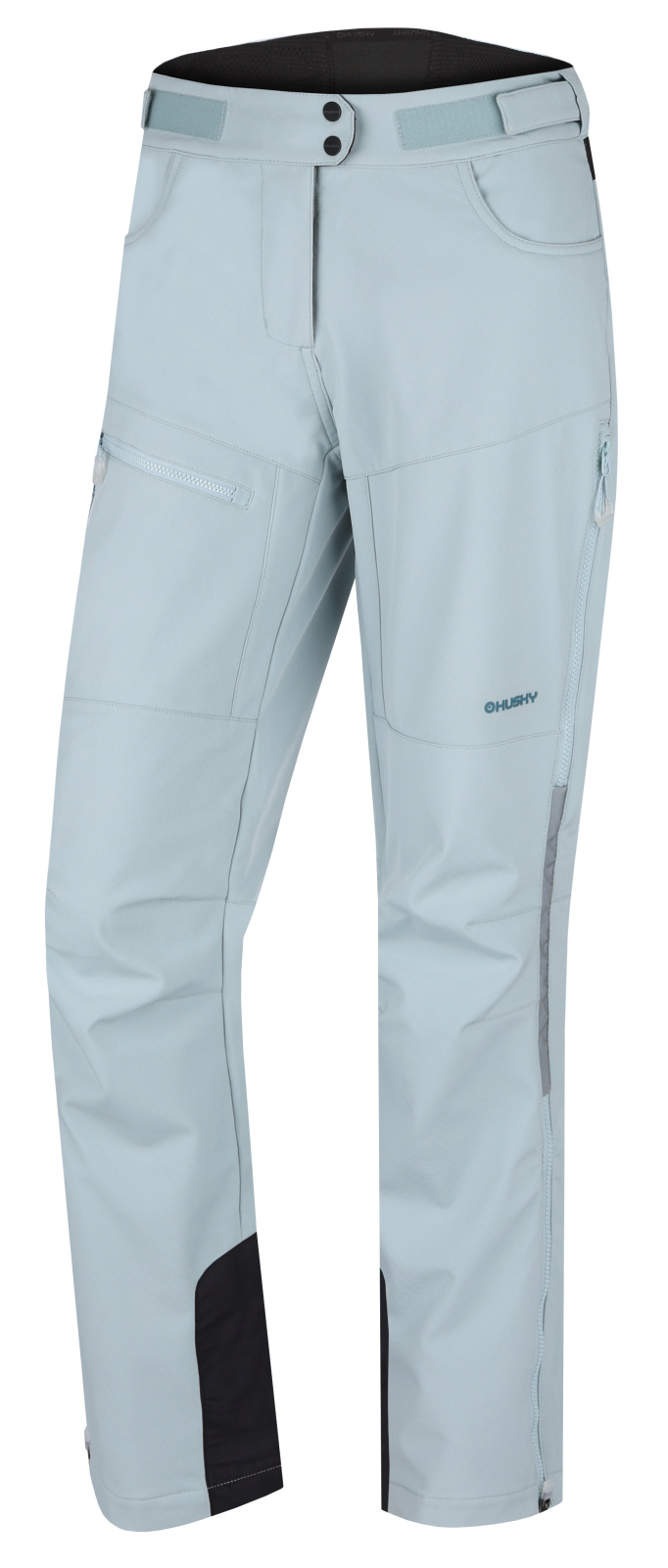 Husky Dámské softshell kalhoty Keson L faded mint Velikost: XL dámské kalhoty