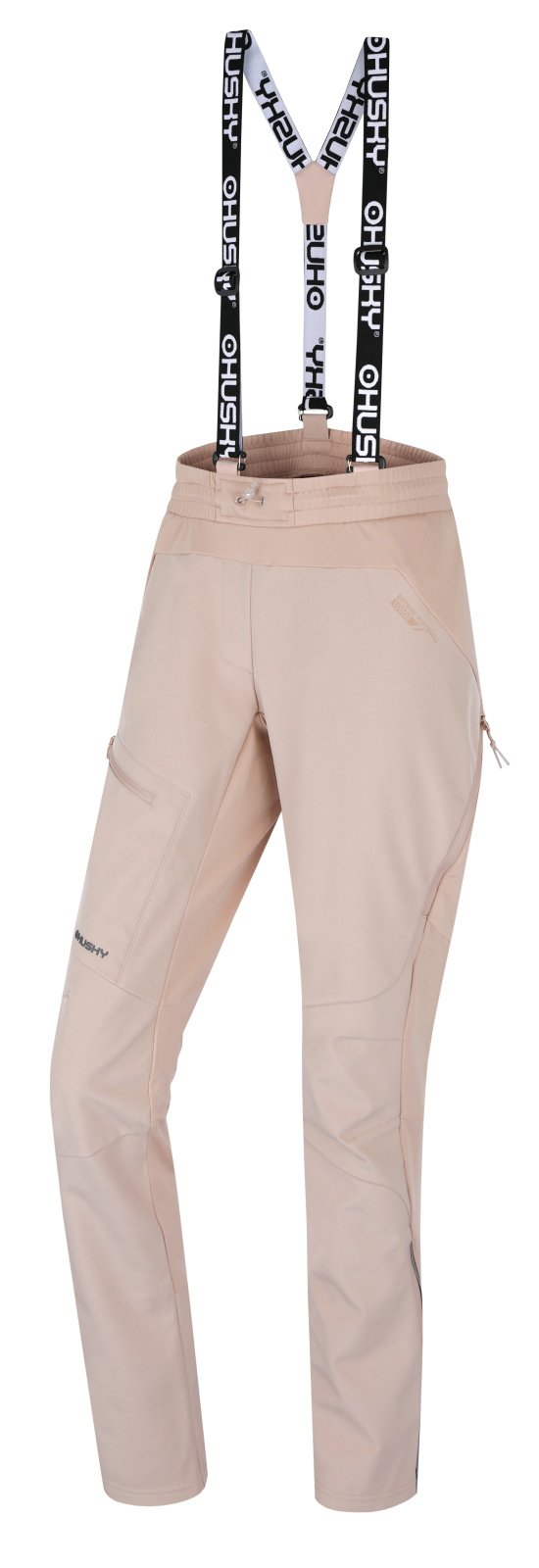 Husky Dámské outdoor kalhoty Kixees L beige Velikost: XS dámské kalhoty