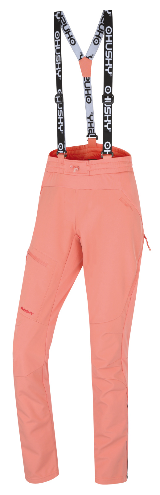 Husky Dámské outdoor kalhoty Kixees L light orange Velikost: XXL dámské kalhoty