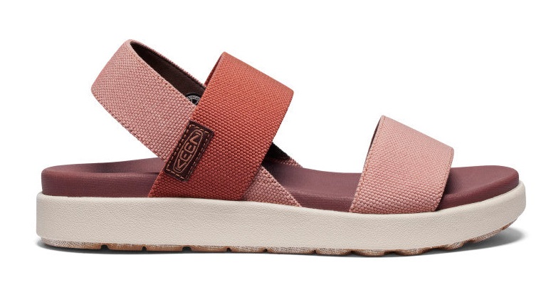 Keen ELLE BACKSTRAP WOMEN cork/baked clay Velikost: 37 dámské sandály