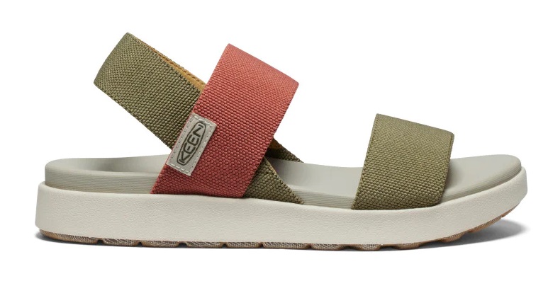 E-shop Keen ELLE BACKSTRAP WOMEN martini olive/baked clay