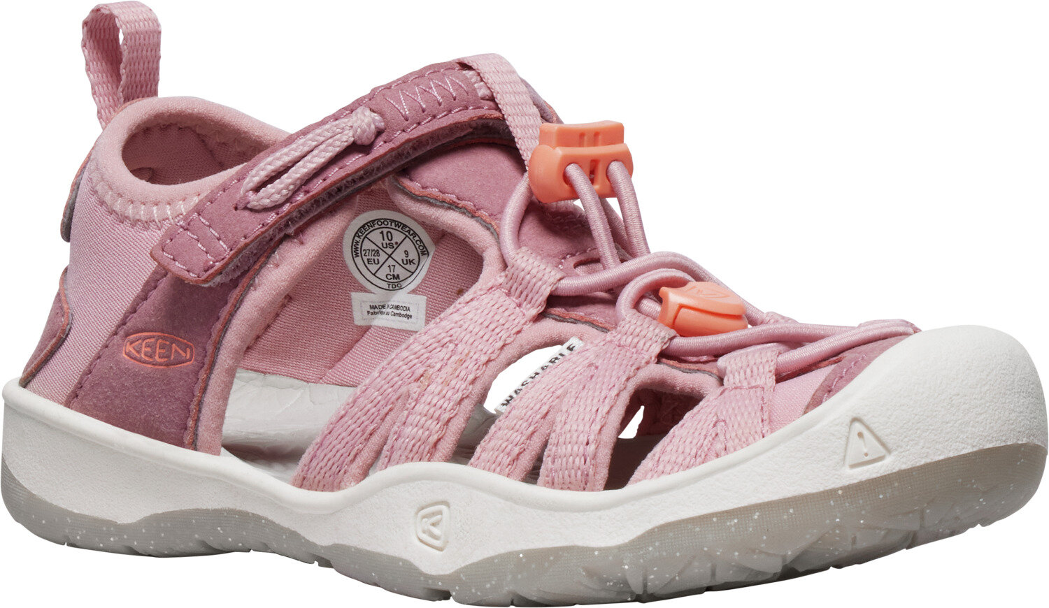 E-shop Keen MOXIE SANDAL CHILDREN nostalgia rose/papaya punch