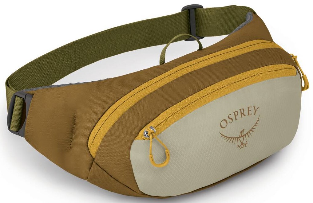 Osprey DAYLITE WAIST meadow gray/histosol brown unisex ledvinka