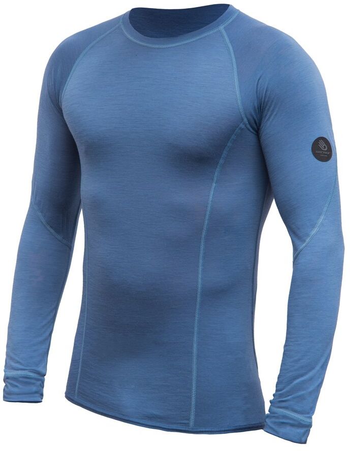 E-shop SENSOR MERINO AIR pánské triko dl.rukáv riviera blue