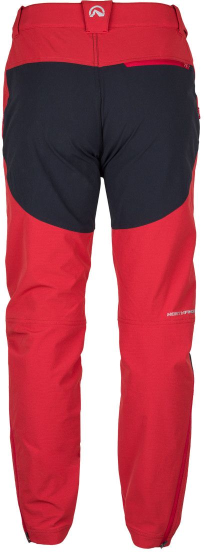 Northfinder MAURIZIO pánské kalhoty dark red black NO-3958OR-538 Velikost: 2XL 8584153578217