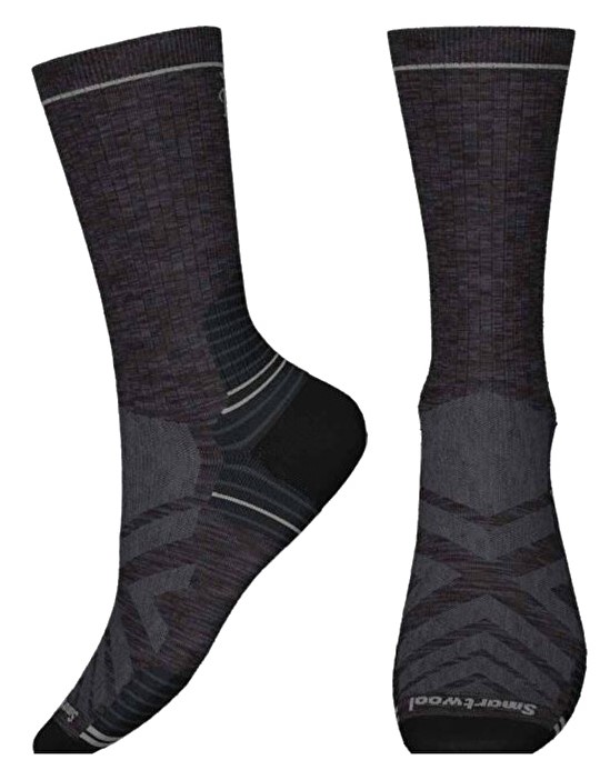 Smartwool HIKE ZERO CUSHION CREW charcoal Velikost: M ponožky