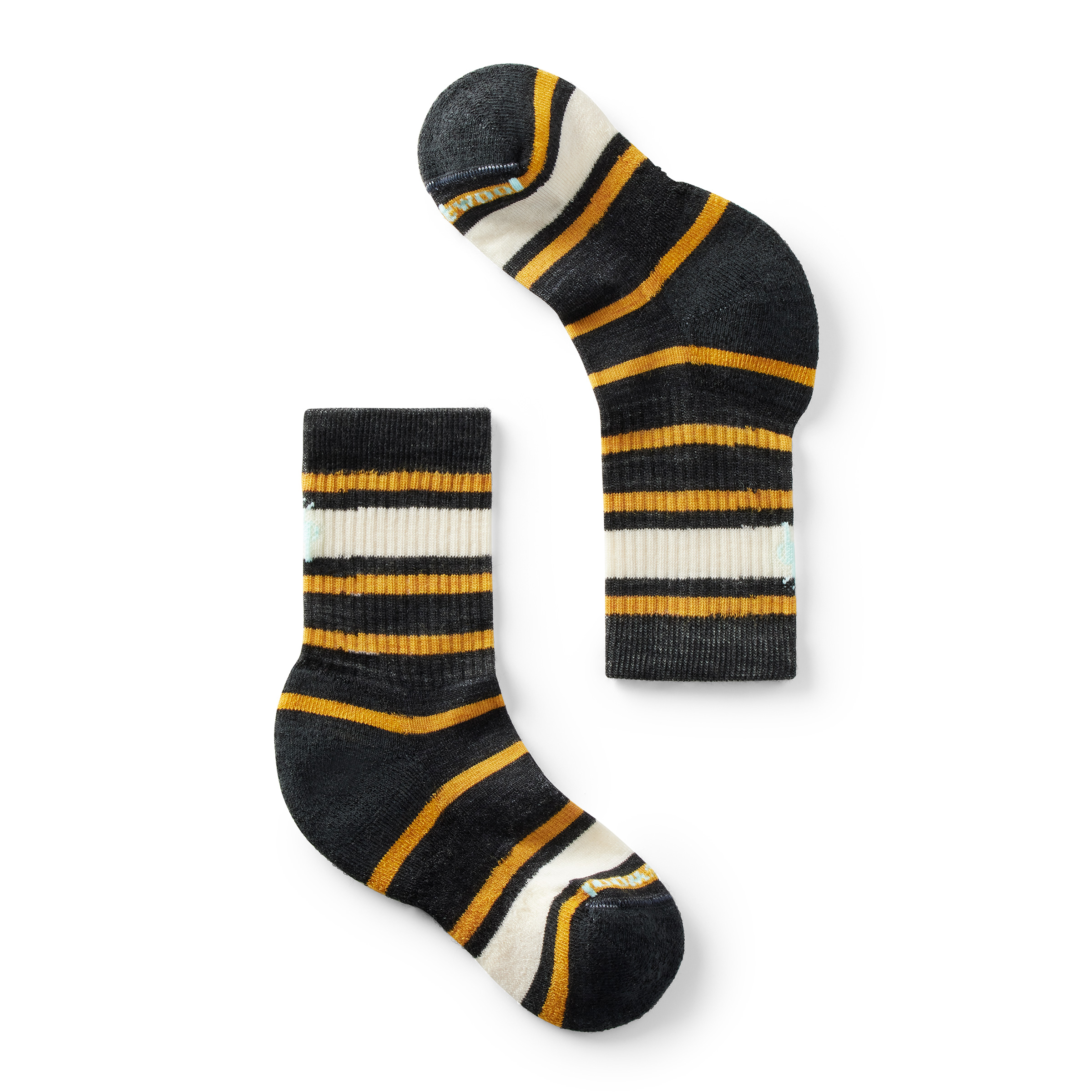 E-shop Smartwool K HIKE LIGHT CUSHION STRIPED CREW charcoal