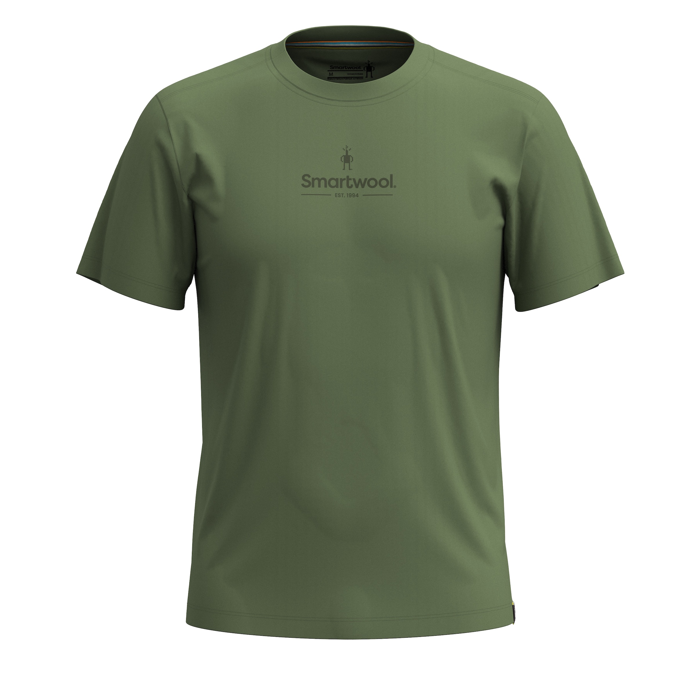 Smartwool LOGO GRAPHIC SHORT SLEEVE TEE SLIM FIT fern green Velikost: XXL tričko