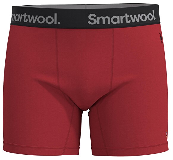 Smartwool M ACTIVE BOXER BRIEF BOXED scarlet red Velikost: XXL pánské boxerky