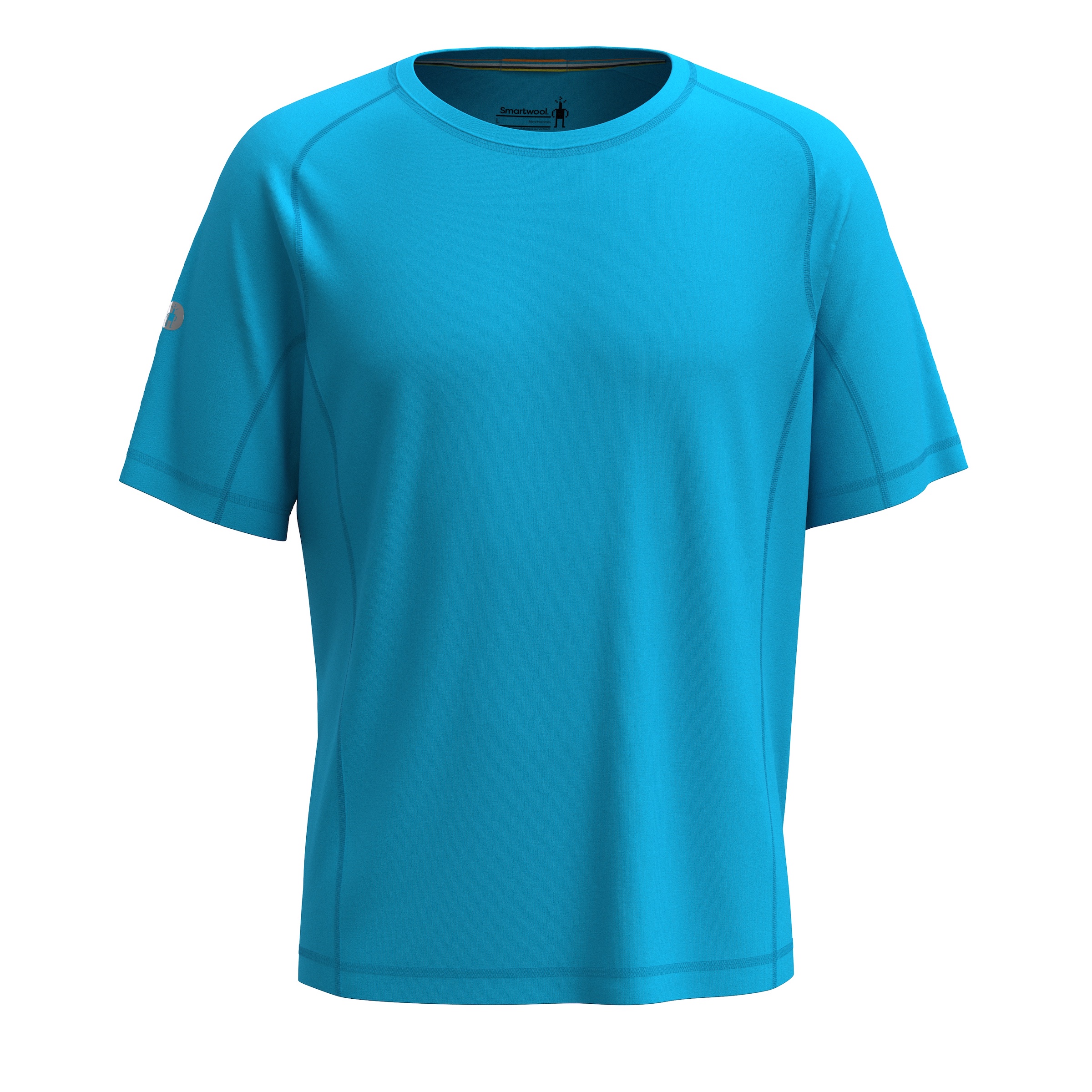 Smartwool M ACTIVE ULTRALITE SHORT SLEEVE pool blue Velikost: M pánské tričko