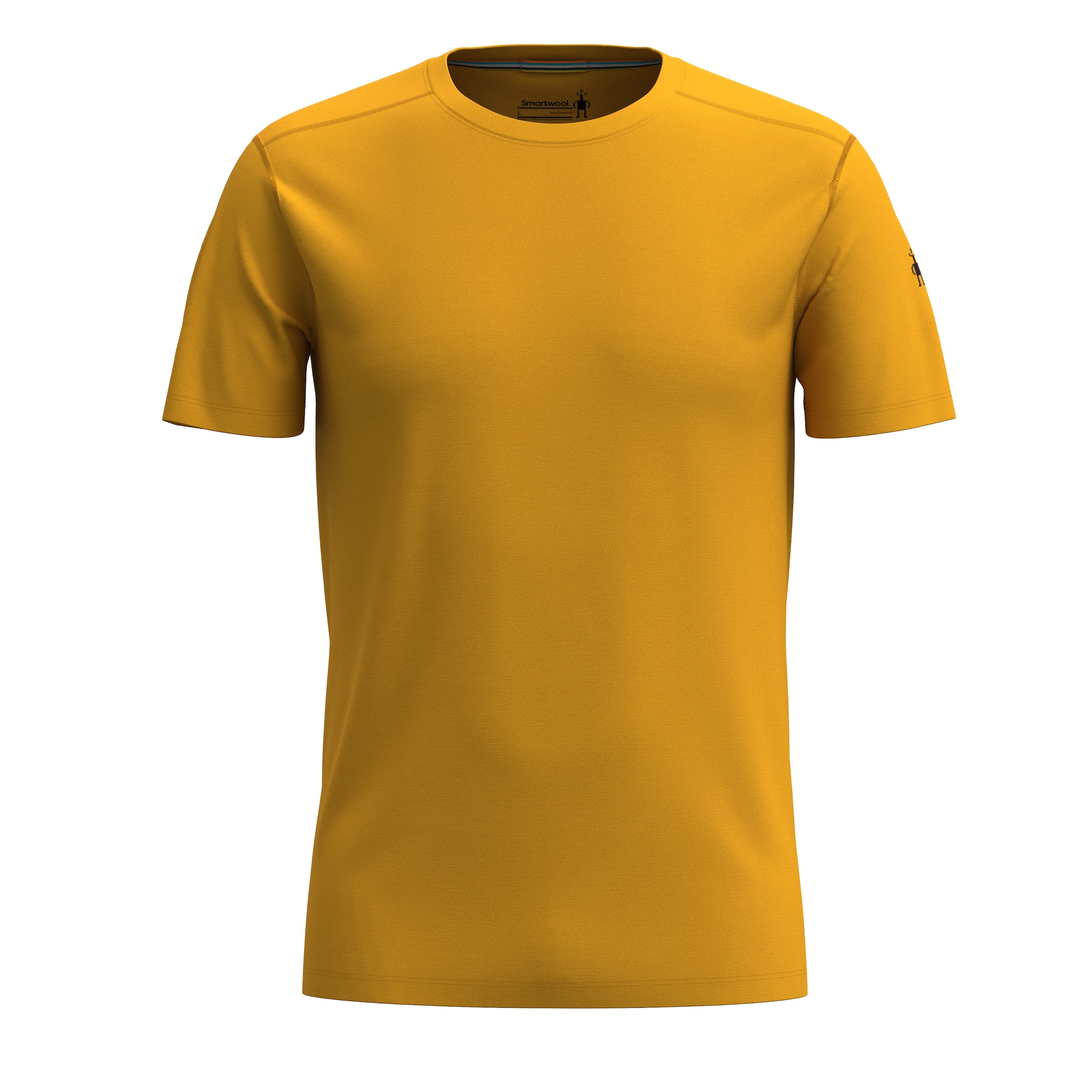 Smartwool M MERINO SHORT SLEEVE TEE honey gold Velikost: L pánské spodní prádlo