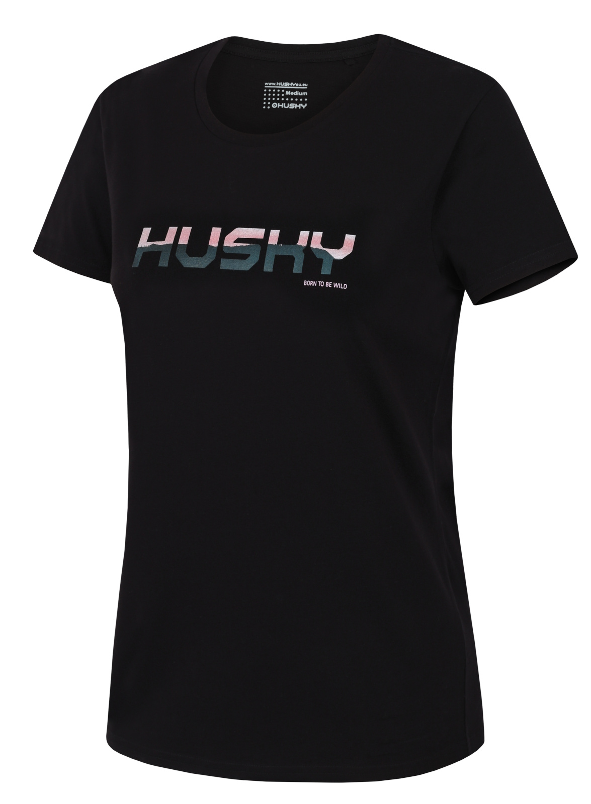 E-shop Husky Dámské bavlněné triko Tee Wild L black