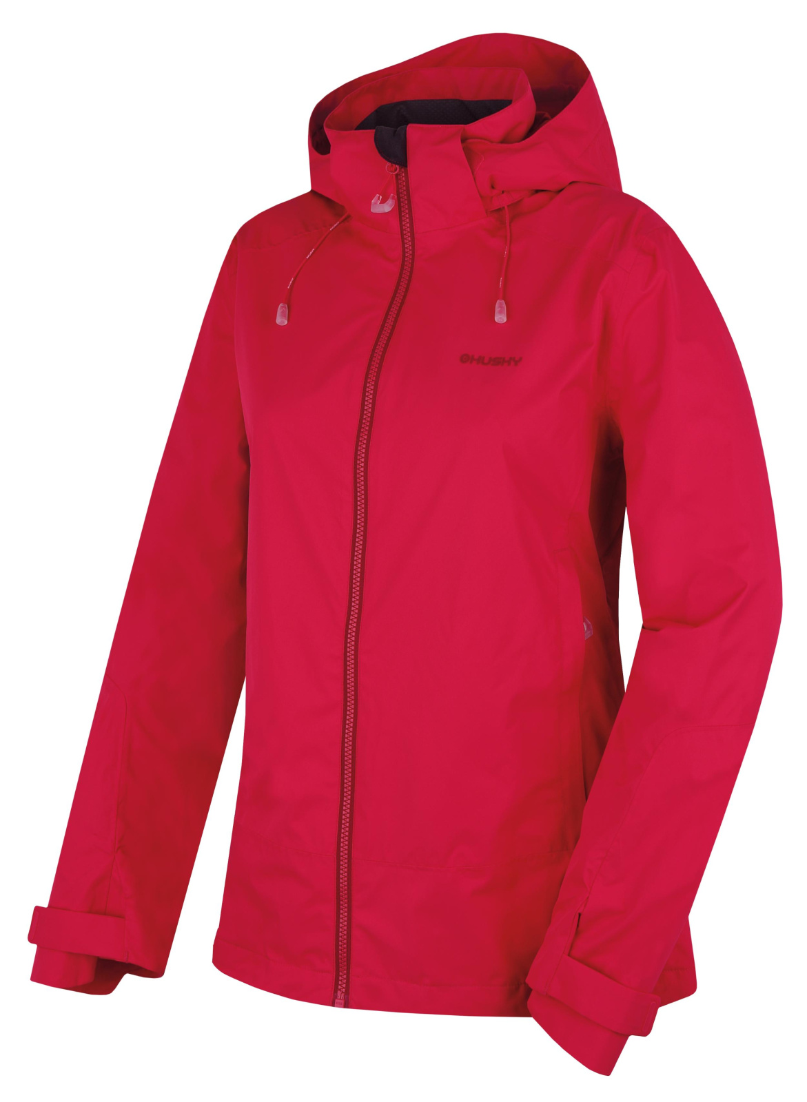 Husky Dámská hardshell bunda Nelory L pink Velikost: XL dámská bunda