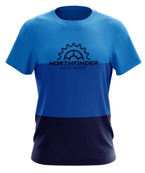 Northfinder MARCOS TR-3806MB-281 blue Pánské tričko na e-bike Velikost: M tričko