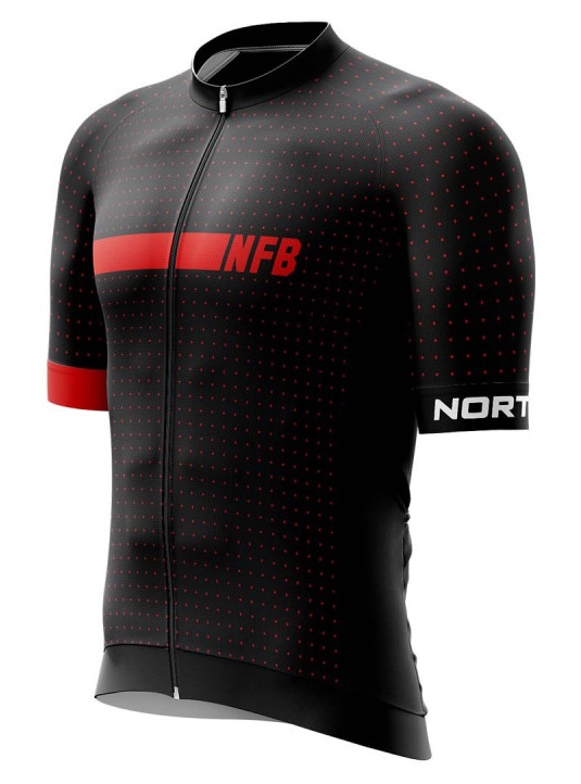 Northfinder GERARDO TR-3807MB-277 black red Pánské tričko e-bike Velikost: 2XL tričko