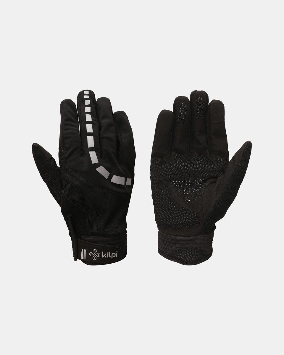 Kilpi REDBUD-U Černá Velikost: XL cyklistické rukavice