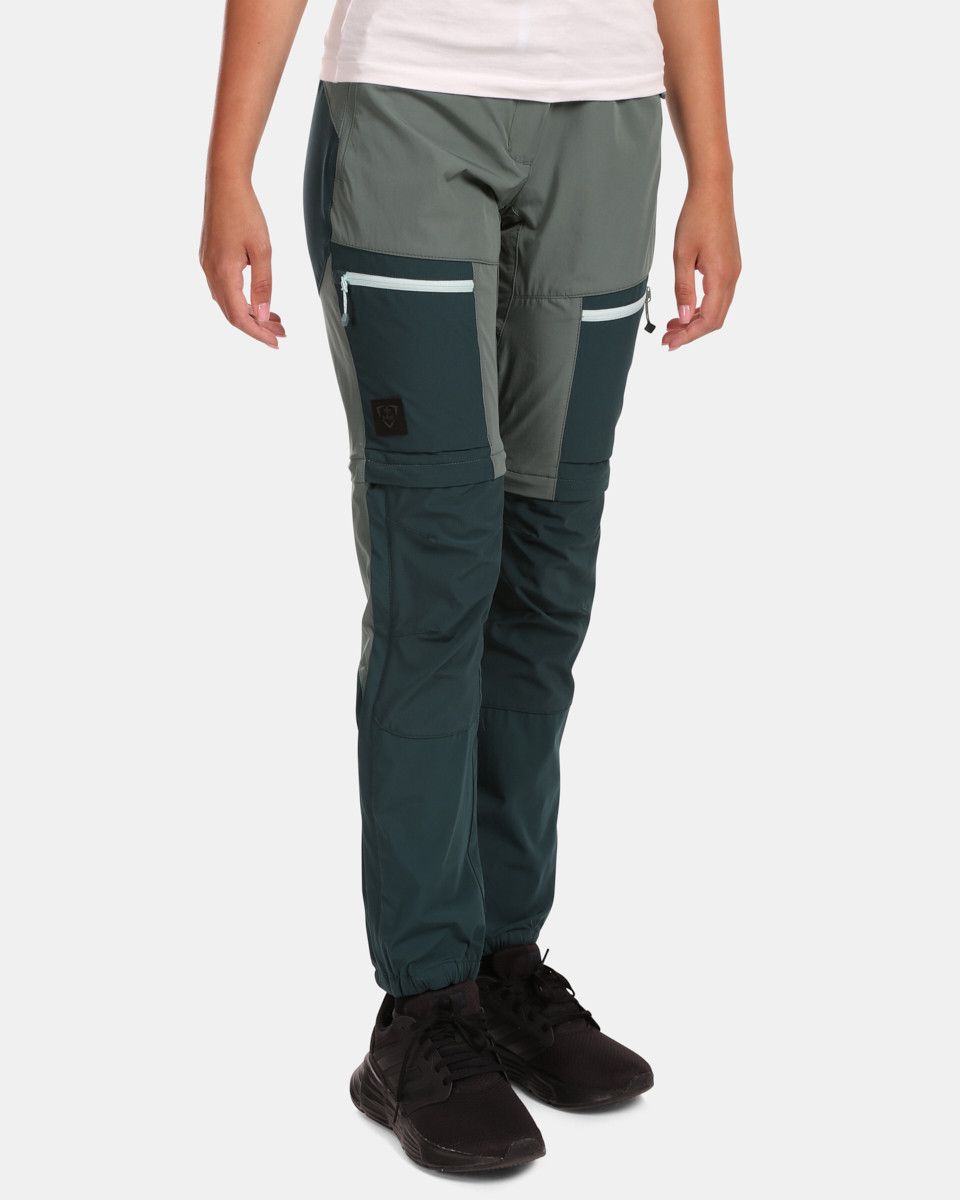 Kilpi HOSIO-W Tmavě zelená Velikost: 44 dámské kalhoty
