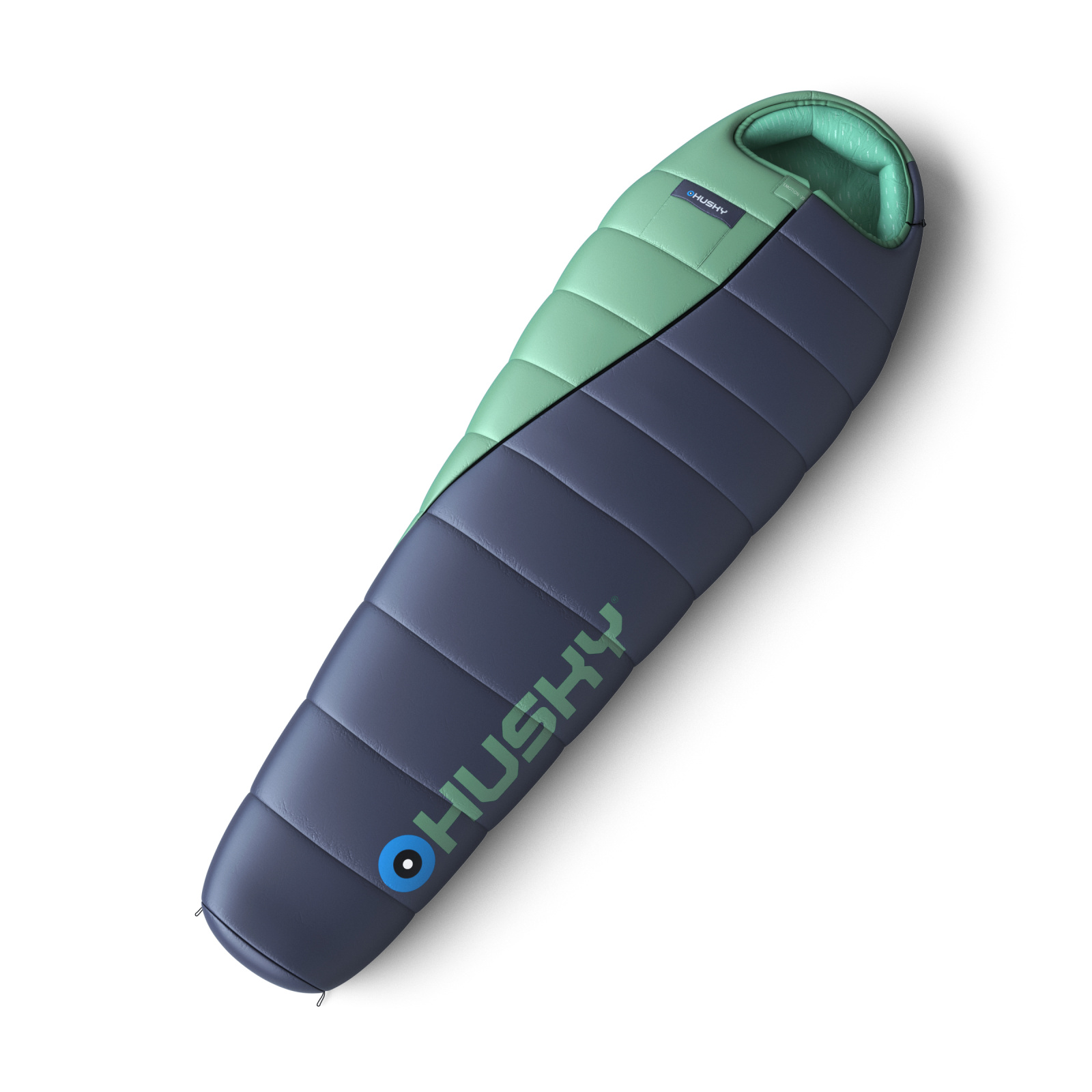 Husky Syntetický zimní spacák Emotion blue/mint Velikost: OneSize